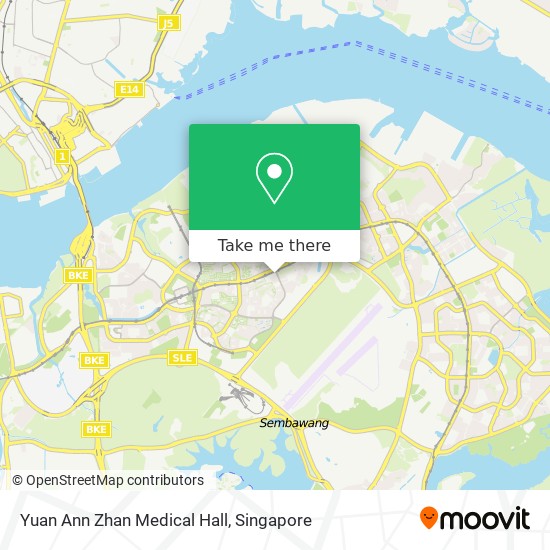 Yuan Ann Zhan Medical Hall地图