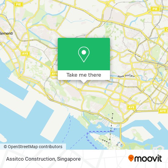 Assitco Construction map
