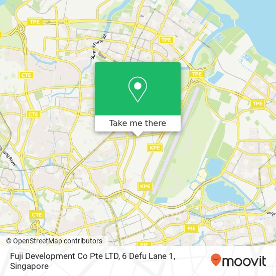 Fuji Development Co Pte LTD, 6 Defu Lane 1 map