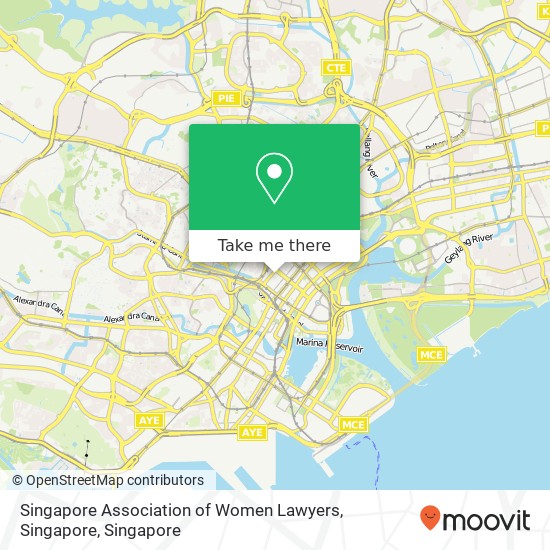 Singapore Association of Women Lawyers, Singapore map