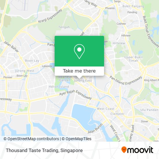 Thousand Taste Trading map