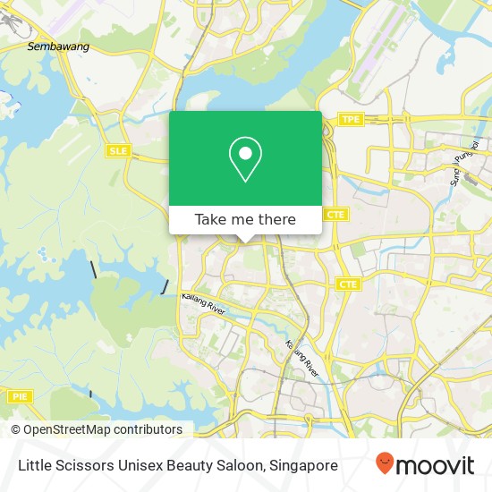 Little Scissors Unisex Beauty Saloon map