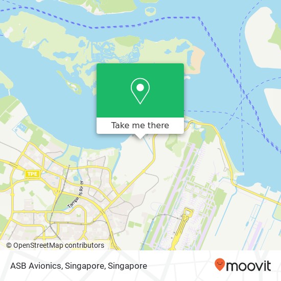 ASB Avionics, Singapore地图