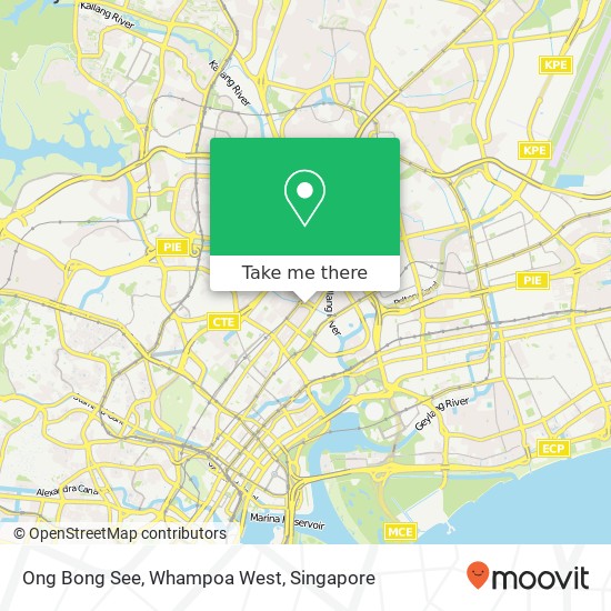 Ong Bong See, Whampoa West map