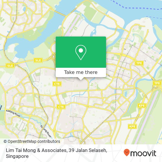 Lim Tai Mong & Associates, 39 Jalan Selaseh地图