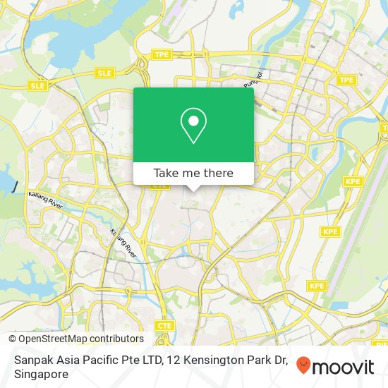 Sanpak Asia Pacific Pte LTD, 12 Kensington Park Dr地图