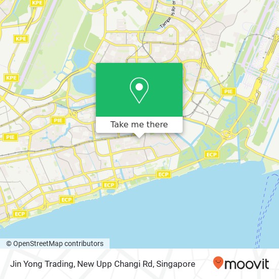 Jin Yong Trading, New Upp Changi Rd map