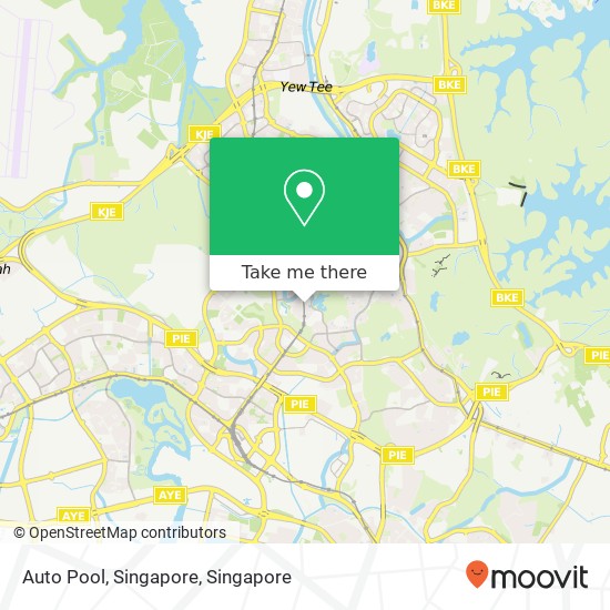 Auto Pool, Singapore map