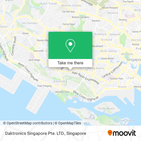 Daktronics Singapore Pte. LTD. map