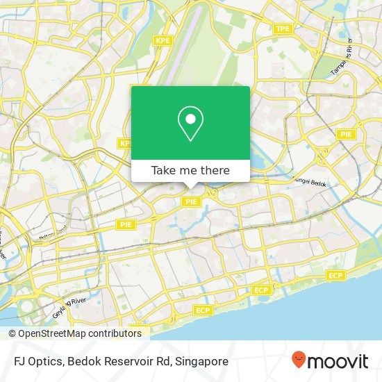 FJ Optics, Bedok Reservoir Rd map