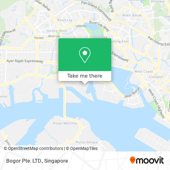 Bogor Pte. LTD. map