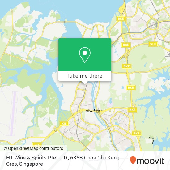 HT Wine & Spirits Pte. LTD., 685B Choa Chu Kang Cres map