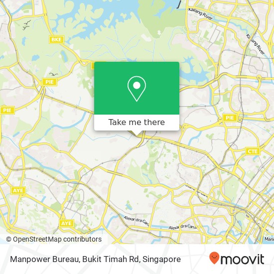 Manpower Bureau, Bukit Timah Rd地图