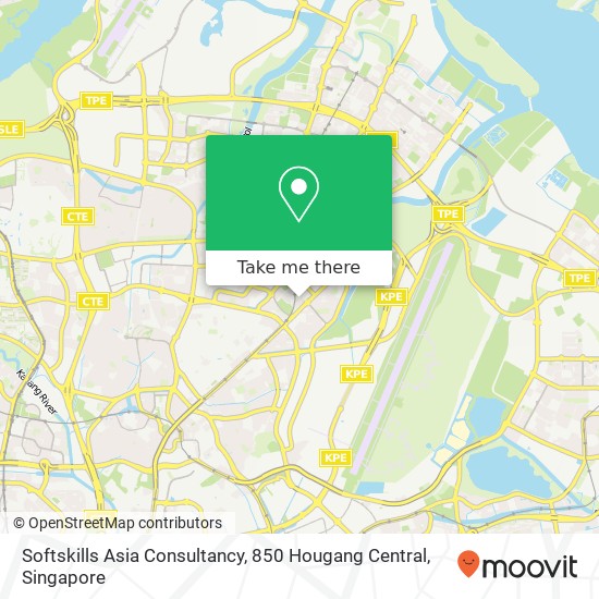 Softskills Asia Consultancy, 850 Hougang Central地图