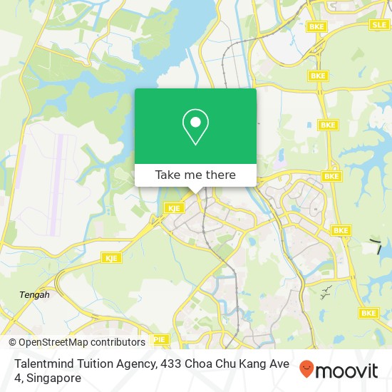 Talentmind Tuition Agency, 433 Choa Chu Kang Ave 4地图