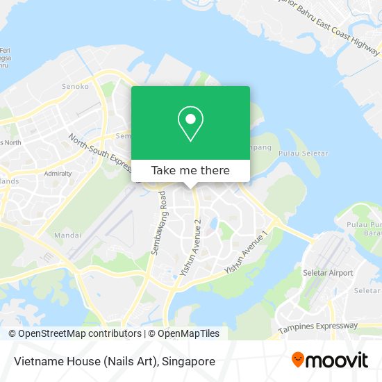 Vietname House (Nails Art) map