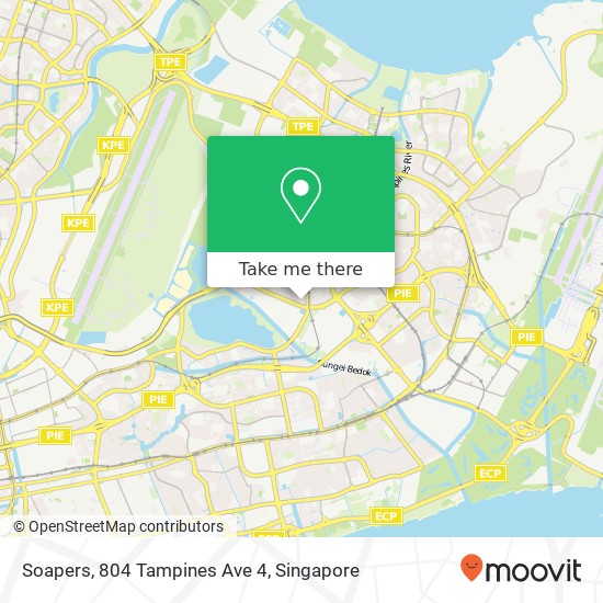 Soapers, 804 Tampines Ave 4地图