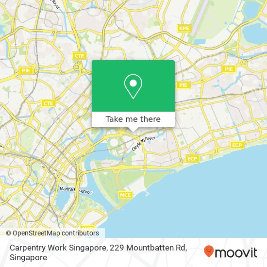 Carpentry Work Singapore, 229 Mountbatten Rd map