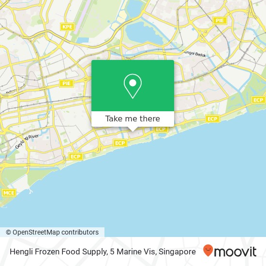 Hengli Frozen Food Supply, 5 Marine Vis map