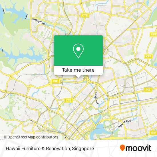 Hawaii Furniture & Renovation map