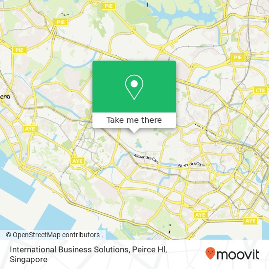 International Business Solutions, Peirce Hl map