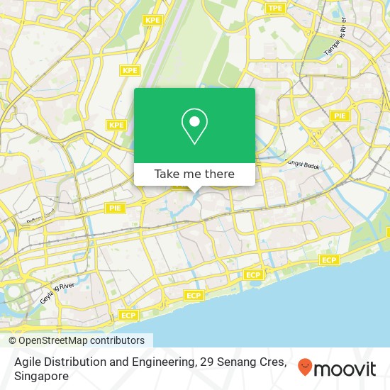 Agile Distribution and Engineering, 29 Senang Cres map