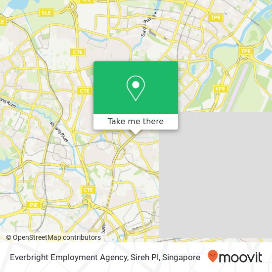 Everbright Employment Agency, Sireh Pl map