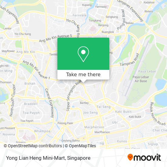 Yong Lian Heng Mini-Mart map