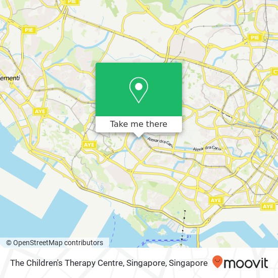 The Children's Therapy Centre, Singapore map