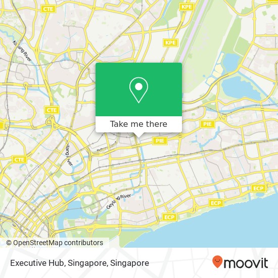 Executive Hub, Singapore map