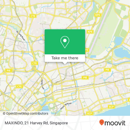 MAXINDO, 21 Harvey Rd map