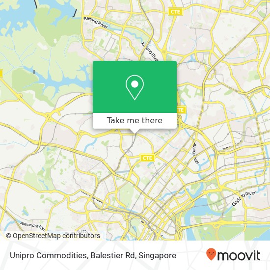 Unipro Commodities, Balestier Rd map