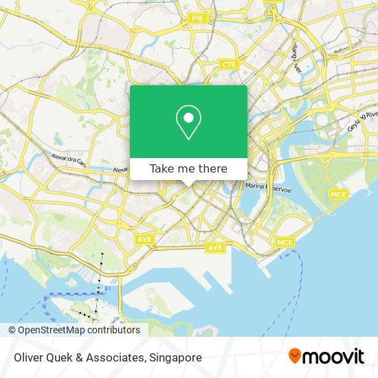 Oliver Quek & Associates map