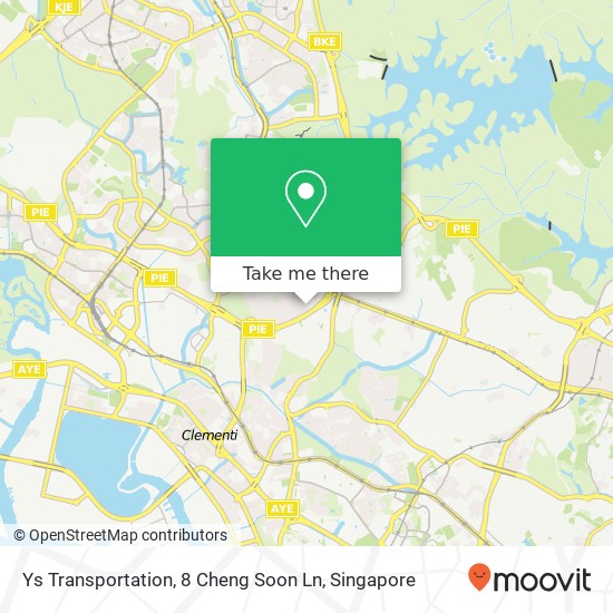 Ys Transportation, 8 Cheng Soon Ln地图