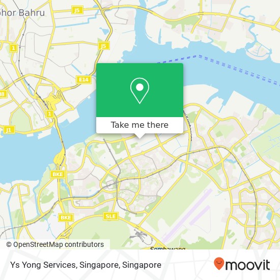 Ys Yong Services, Singapore map