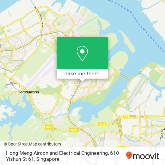 Hong Meng Aircon and Electrical Engineering, 610 Yishun St 61 map