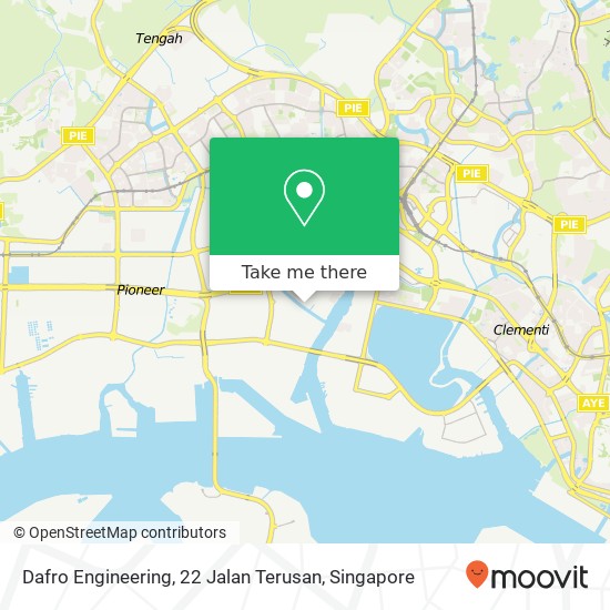 Dafro Engineering, 22 Jalan Terusan地图