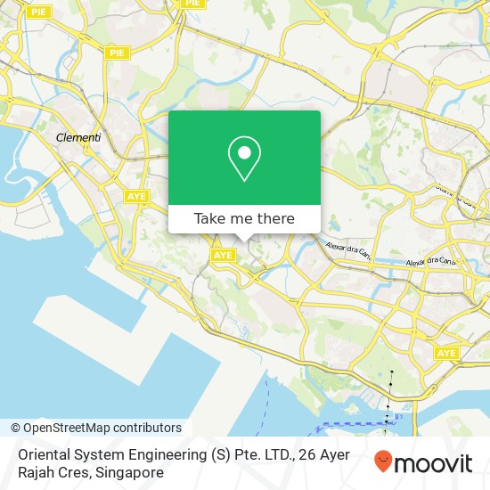 Oriental System Engineering (S) Pte. LTD., 26 Ayer Rajah Cres地图