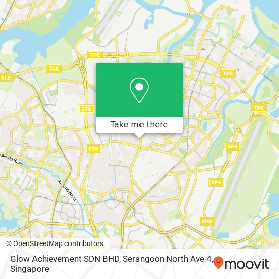 Glow Achievement SDN BHD, Serangoon North Ave 4 map