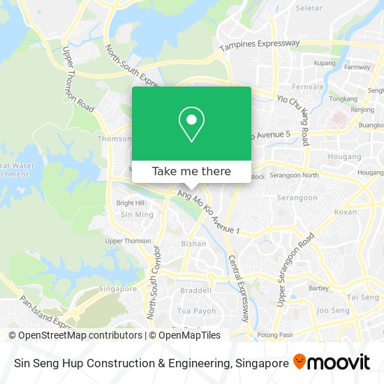 Sin Seng Hup Construction & Engineering map