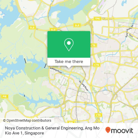 Noya Construction & General Engineering, Ang Mo Kio Ave 1 map