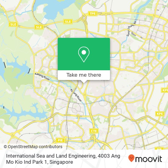 International Sea and Land Engineering, 4003 Ang Mo Kio Ind Park 1地图