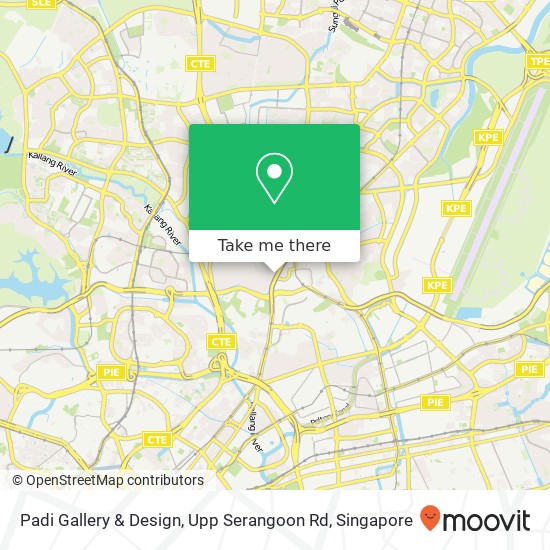 Padi Gallery & Design, Upp Serangoon Rd地图