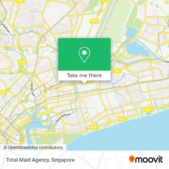 Total Maid Agency map