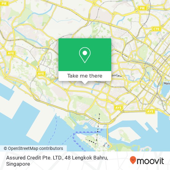 Assured Credit Pte. LTD., 48 Lengkok Bahru map