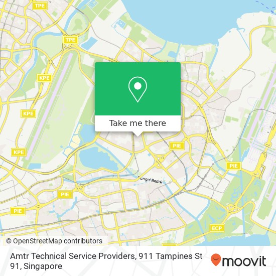 Amtr Technical Service Providers, 911 Tampines St 91地图