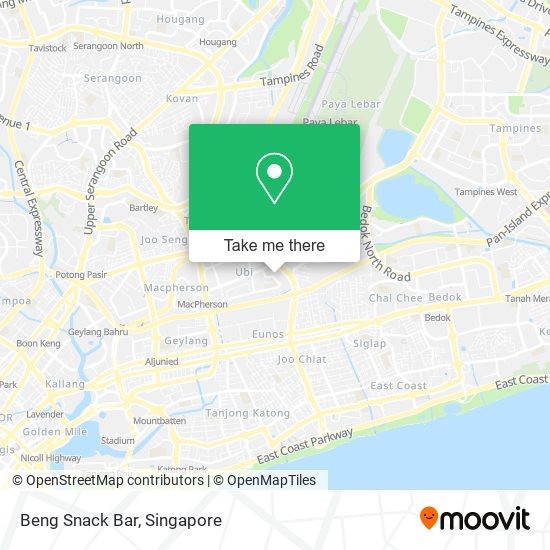 Beng Snack Bar map
