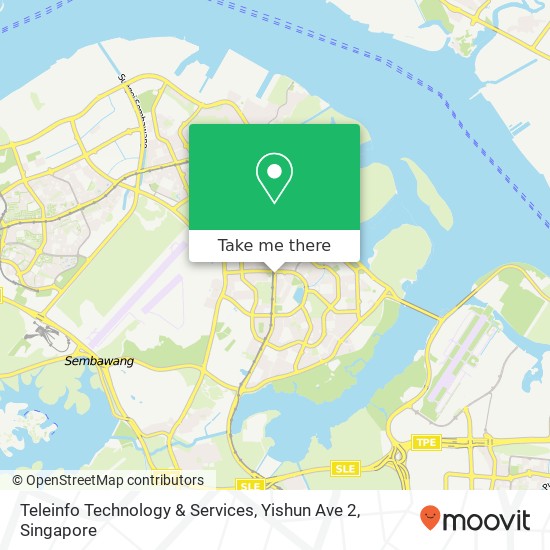 Teleinfo Technology & Services, Yishun Ave 2地图