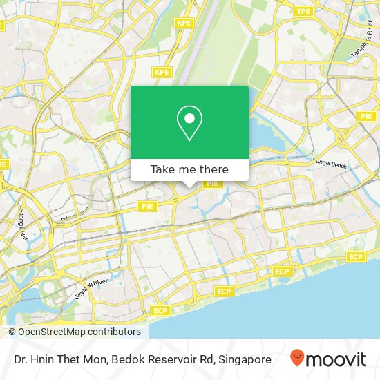 Dr. Hnin Thet Mon, Bedok Reservoir Rd地图