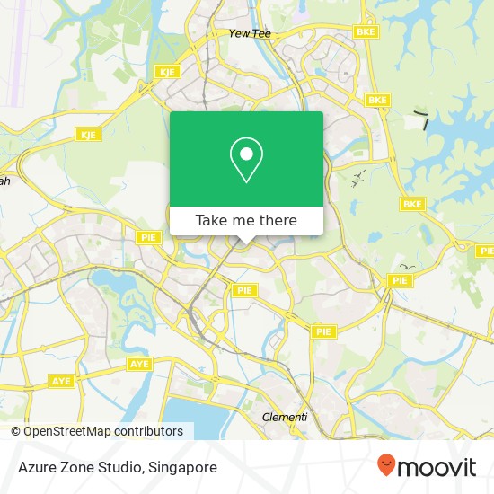 Azure Zone Studio map